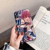 Houshou Marine Anime H-hololive Phone Case For IPhone 17 Air 16 15 14 13 Pro Max 11 12 Black Silicone Cover