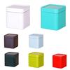 Dustproof Anti-rust Tea Box Practical Empty Assorted Storage Bin