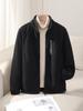 Double-Sided Fleece Women's Hoodie - Soft, Skin-Friendly, Stand Collar, Zipper for Autumn/Winter