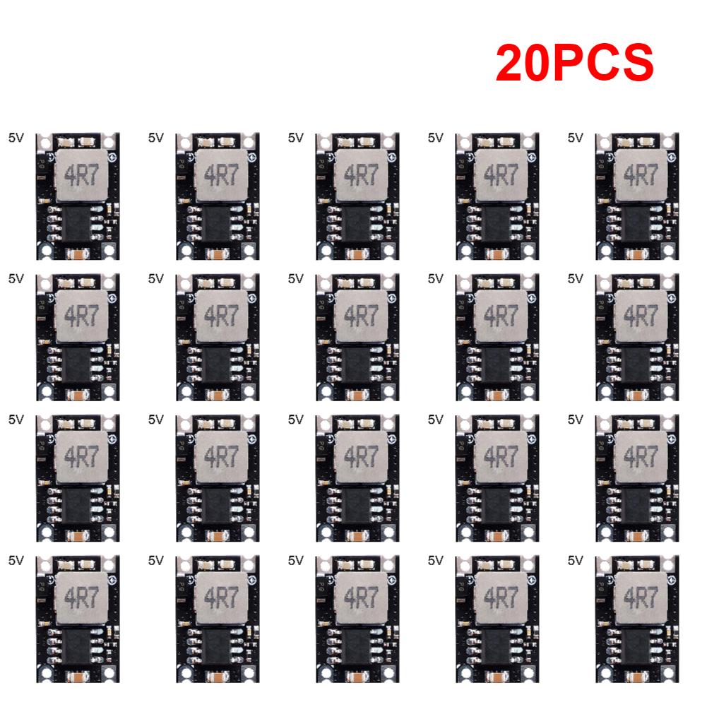DC-DC Abwärtswandler Step-Down-Modul Einstellbares Spannungsreglermodul 5V-30V auf 3.3V 5V 9V 12V 3A für Auto Motorrad Batterie