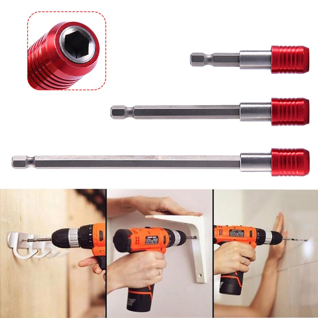 1PC Electric Drill Bit Tool Set Flexible Drill Bit Extension Drill Bit Adapter Driver Bit Extension 1/4 Hexagon Shank