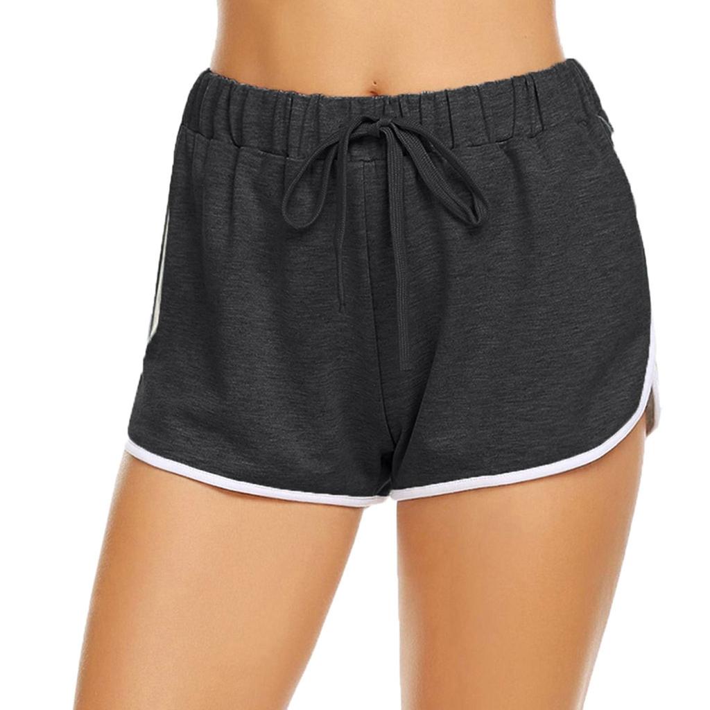 Women's Fashion Leisure Summer 2022 Sports Running Drawstring Pocket Shorts Pants
