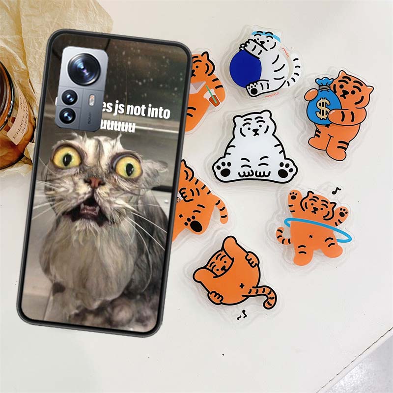 Pet Cat Funny Memes Phone Case For Xiaomi Poco X7 X6 M8 M7 M6 M4 M3 X4 Pro F7 Ultra M5S Mi 14 14T 15 15T 12T 10T Pro 12S 12 11 L