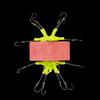 New Anti-Hanging Water Bottom Explosion String Hook with Barbed Sharp Fish Hook Carp Fishing Tackle Hedgehog 90 Degree Adjust