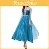 Incantevole Vestito Frozen Per Adulti Con Design Principessa Elsa In Morbida Miscela di Cotone