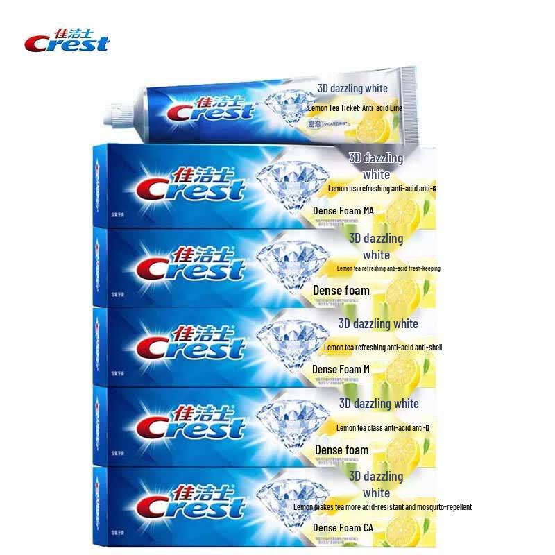 Crest 3D White Lemon Tea Mint Toothpaste