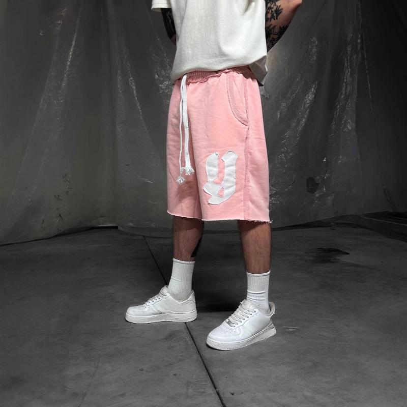 European and American street Y2K hip-hop street casual wide leg shorts