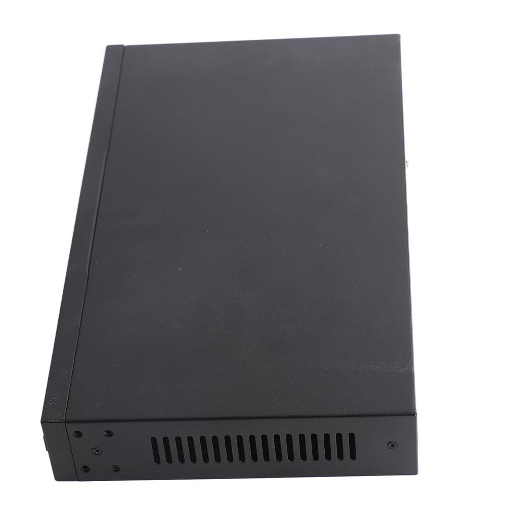 Ethernet Switch 16 Port 10100M Adaptiv RJ45 2 Uplink Gigabit für Computernetzwerke EU-Stecker