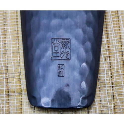 Shinkodo Pure Copper Tea Strainer, Made In Japan, Shakudo Finish, Hammered, Gift Wrapping Available