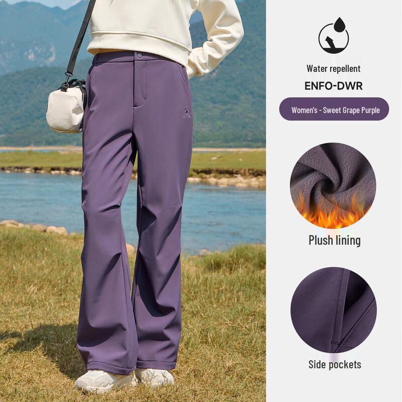 CAMEL Women s Fleece Lined Woven Pants