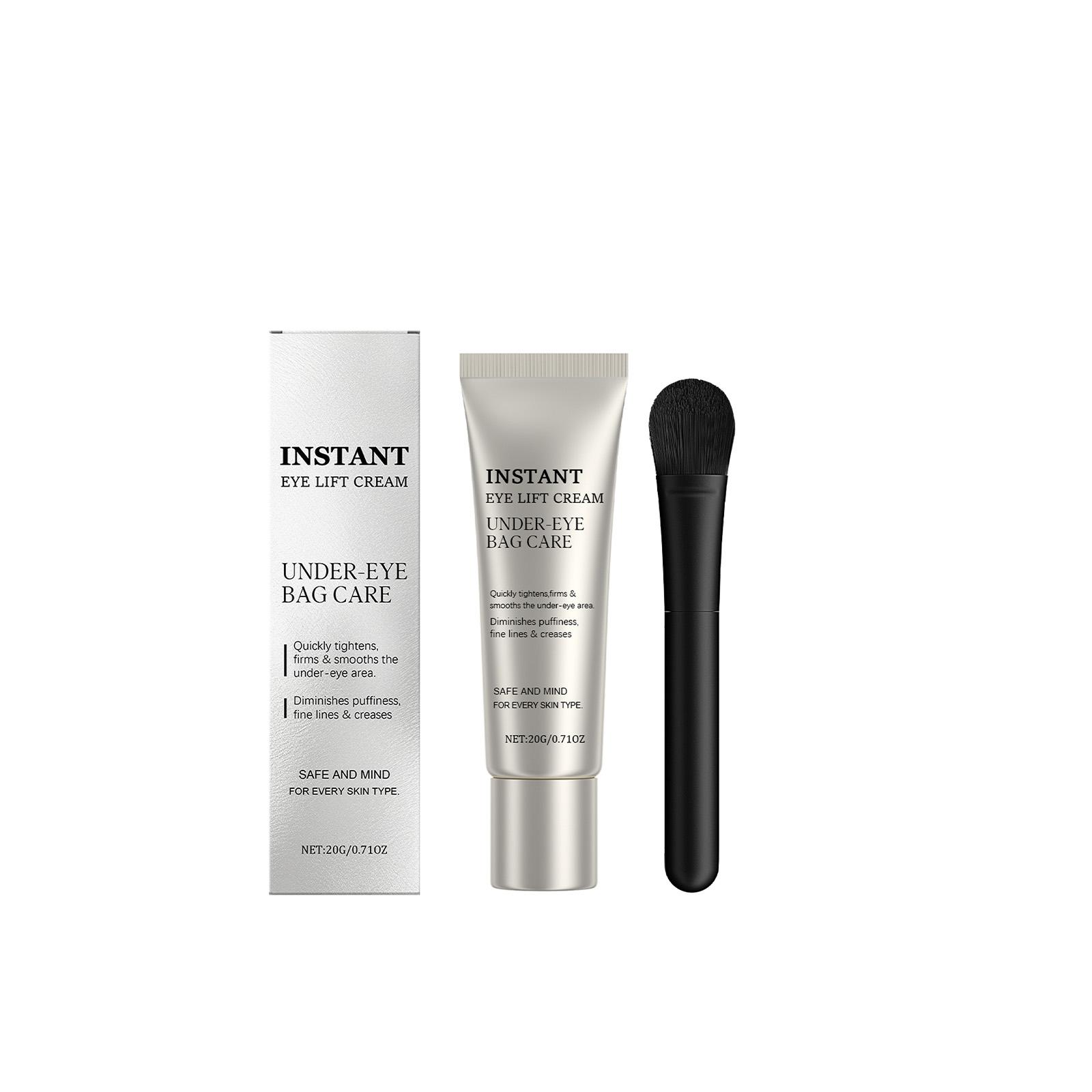 AMZ Elastic Eye Cream Moisturizes and Hydrates Eye Skin, Makes It Smooth and Elastic, Vitamin E Nourishes and Massages the Skin Around the Eyes