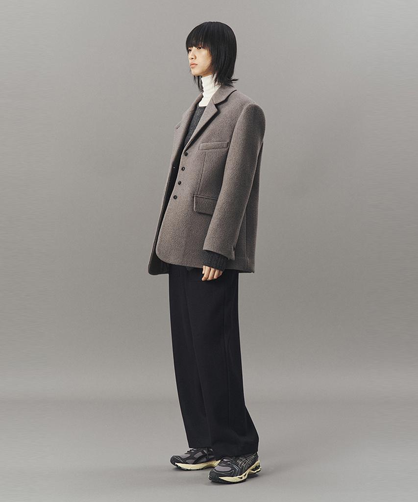 Ahwe Wool Tailored Jacket_Gray