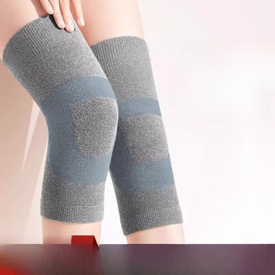 Lange Holzkohle Selbsterwärmende Knieschützer für klimatisierte Räume Langer Stil Kältefeste und Warme Knieschützer für Herbst und Winter