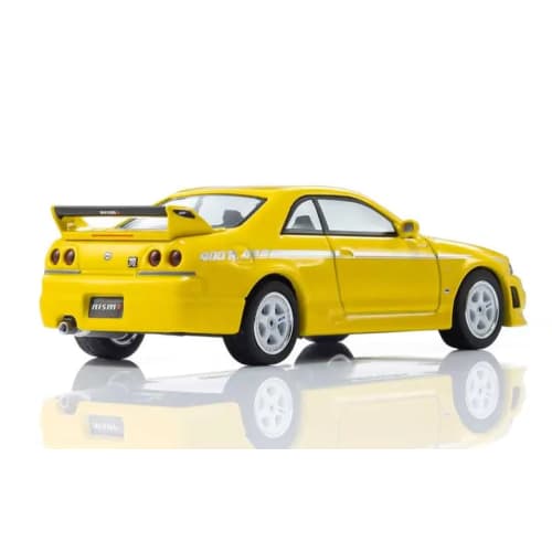 KYOSHO MINI CAR & BOOK 1/64 No.20 NISMO 400R Yellow K07128Y