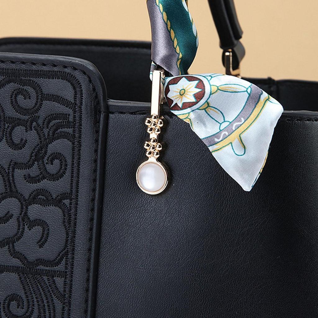 Handbag for Women Fashion Carrier Crossbody Bag Shopping Traveling Daily Black