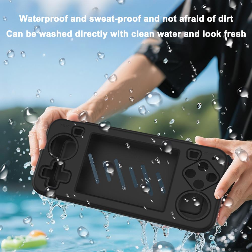 Silicone Protective Sleeve For R36H Anti-Scratch Protective Case Shockproof Dustproof Handheld Retro Game Console Shell Cover