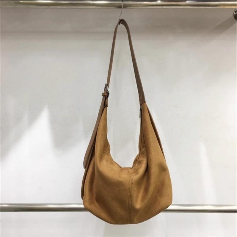 Niche Design Large-capacity Bag, Retro Casual Single-shoulder Crossbody Bag, Fashionable Tote Bag