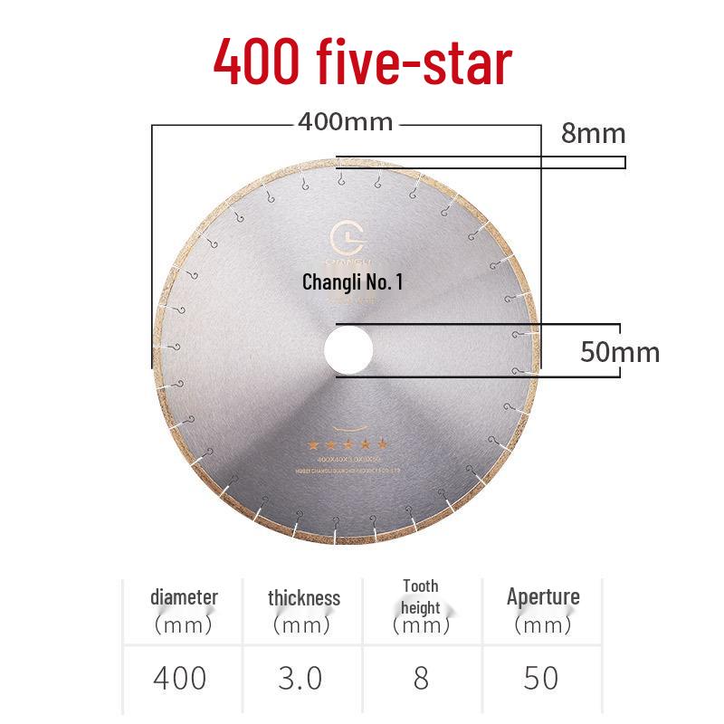 Infrared Bridge Saw Blade for Marble and Quartz Cutting