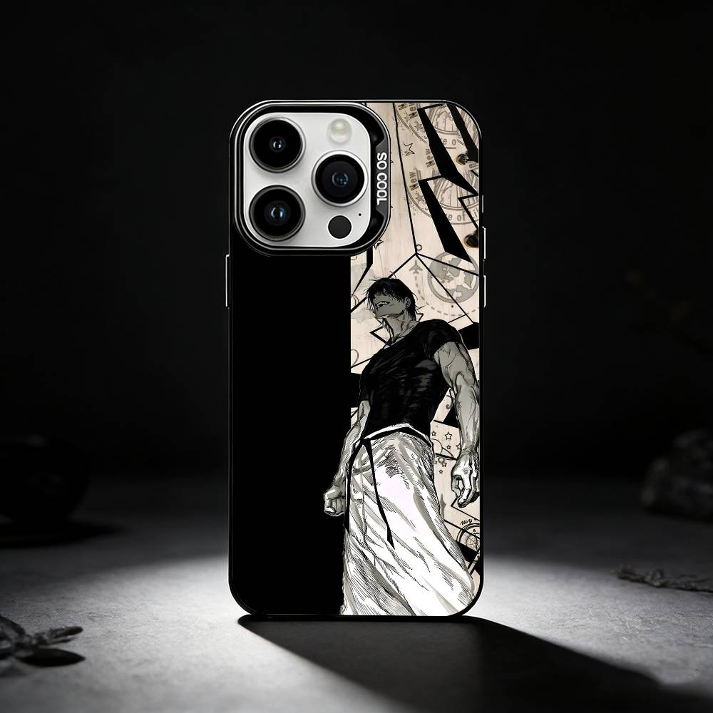 

Чохол для телефону Toji Fushiguro Jujutsu Kaisen Для iPhone 17,16,15,14,13,12,11 Plus,Pro Max,XS,Кольоровий сріблястий чохол для телефону iPhone16se4