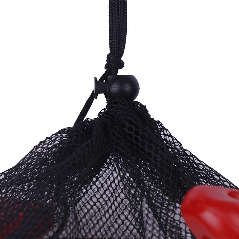Portable Mesh Crab Fishing Net Crayfish Lobster Shrimp Trap Foldable Fish Cage Woven Fish Basket Network Trap Cage Tackle