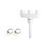 MultiHead Sprinkler Nozzle Water Saving Mists Spray Head High Volume for Gardeners,