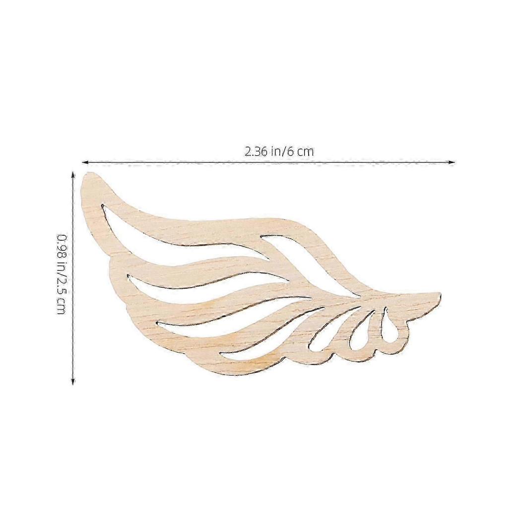 2026 Best!! Wood Slices Embellishments For Home Decor Craft Projects Retro Style 40Pcs