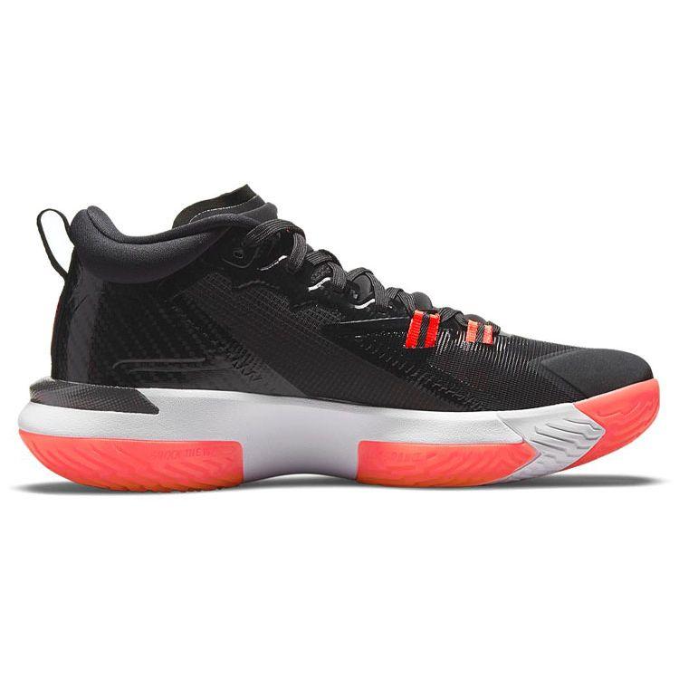 Air Jordan Zion 1 PF Bloodline Men Sneakers Black White Bright-Crimson DA3129-006