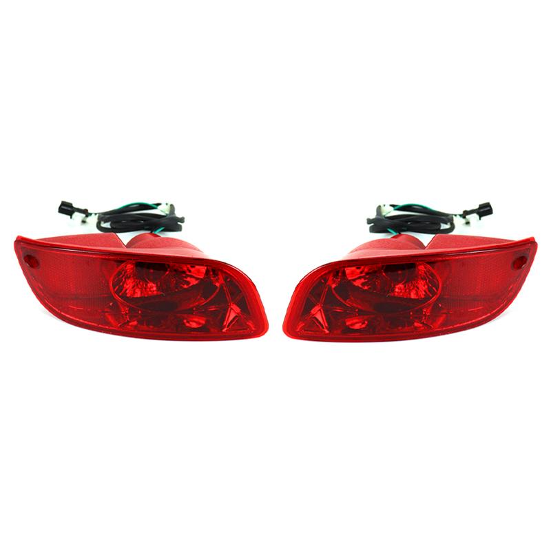 For Hyundai Santa Fe (CM) 2007 2008 2009 Left Right Car Rear Bumper Reflector Brake Light Warning Lamp 92408-2B010 92409-2B010