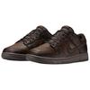 Nike Dunk Abrasion Resistant Abrasion Resistant Low Top Skateboard Shoes Unisex Brown Black HQ1979-001