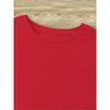 Kids Cute Ant Print Crewneck Short Sleeve Tee