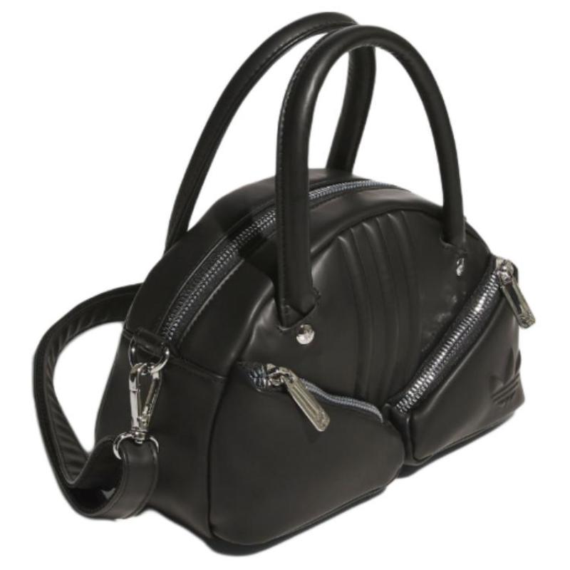 Adidas Originals PU One Shoulder Handbag Trumpets Women's Black Adidas KC1415