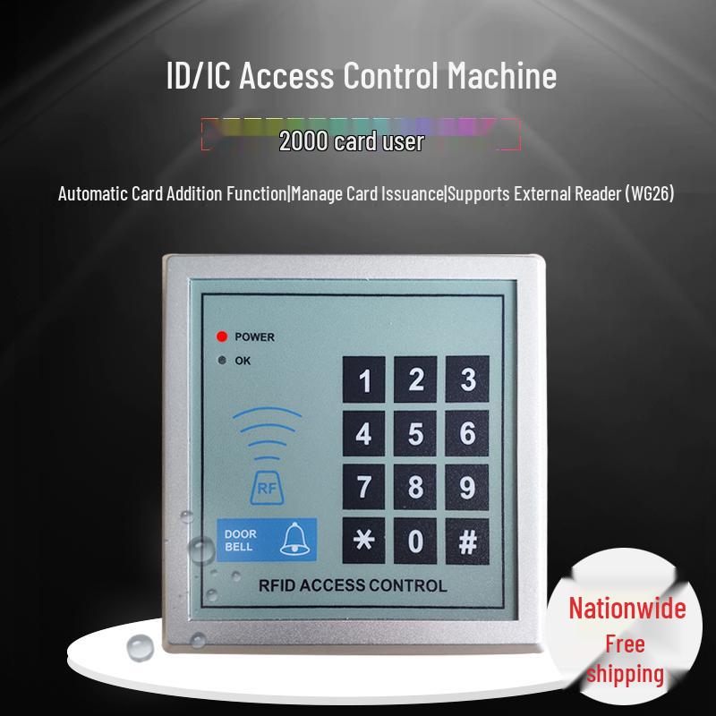 

All-in-One Office Access Control System: Electronic Password, Glass Door, Electric Bolt & Magnetic Lock ID Access