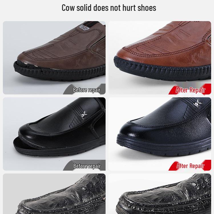 Waterproof Leather Shoe Repair Glue: Soft, Rubbery Resin Glue for Sneakers and Sole Fixing