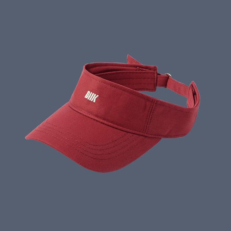Outdoor Empty Top Hat Duck Cap Embroidered Baseball Cap Light Breathable Casual Visor