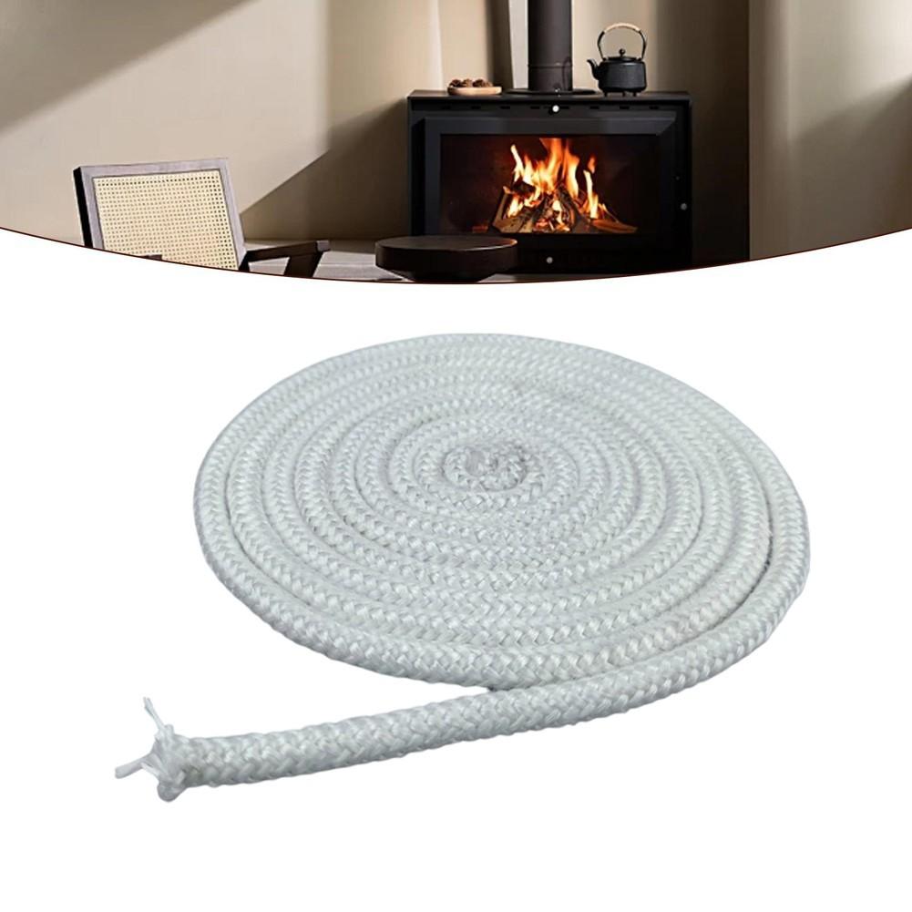 Corda de Vedação de Fibra de Vidro Corda para Lareira Vedação de Alta Temperatura