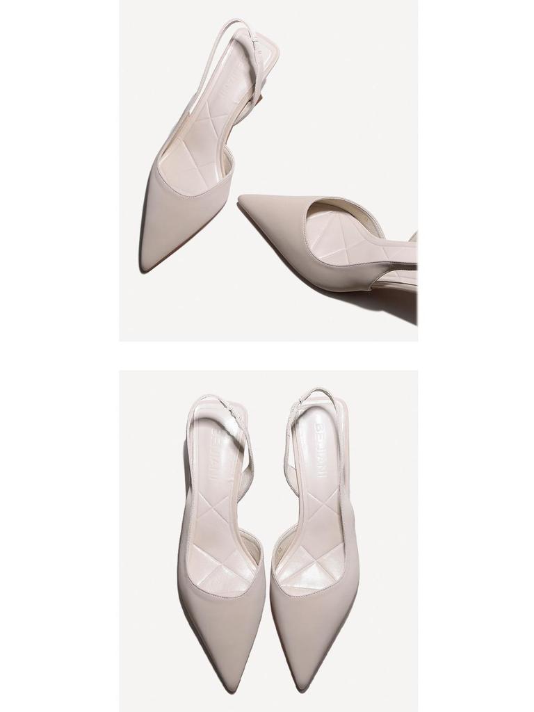 BEIJIANI Women's Stiletto Pointed Toe Backstrap Sandals 3289-31