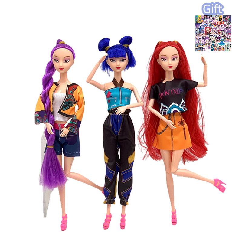 NEW Merchandise Rumi Mira Zoyi Character Figurine Birthday Gift Fan Club Gifts 11 Joints Are Movable Kpop Demon Hunters Action