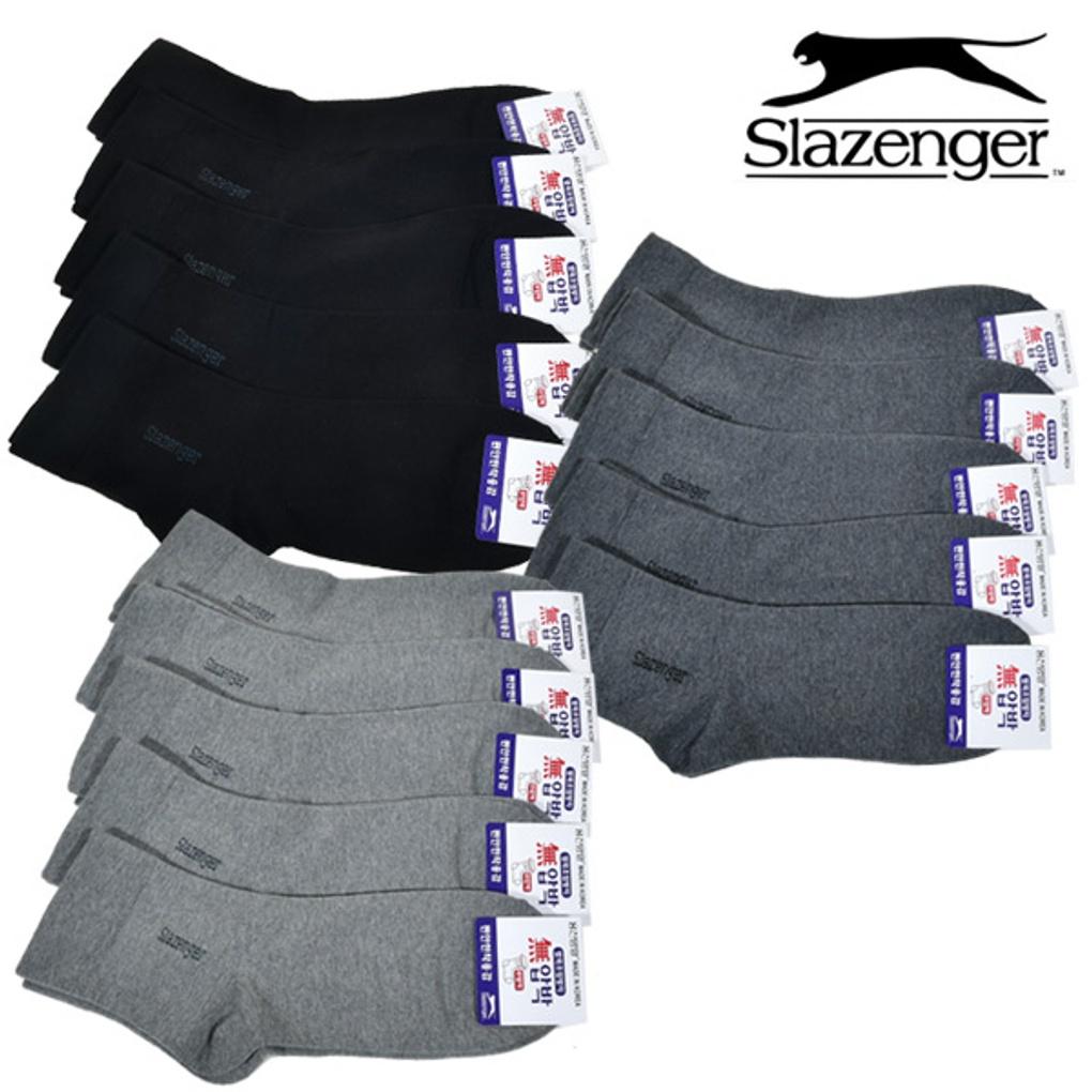 [Slesinger] Comfortable, no-pressure gentleman s simple mid-calf socks with no ankle constriction 5 pairs of black