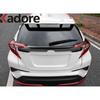 Rear Trunk Spoiler Cover Trim For Toyota CHR C-HR 2016-    Carbon Fiber Tailgate Side Wing Trims Car Accessories