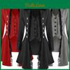 Gothic Corset Style Coat With Button Opening Front For Men
