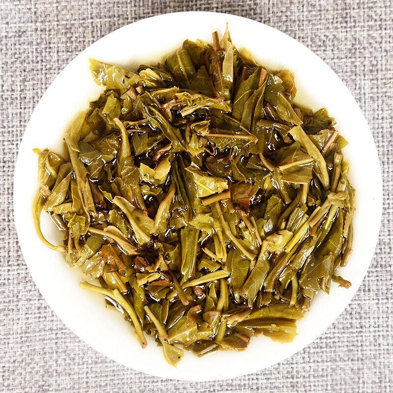 357g Yunnan Pu-erh Raw Tea Cake Overlord Green Cake Menghai Seven Seeds Cake