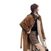 Fur Integrated Imitation Suede Lamb Wool Coat Women's New Winter Thickened Warm Knee Long Coat