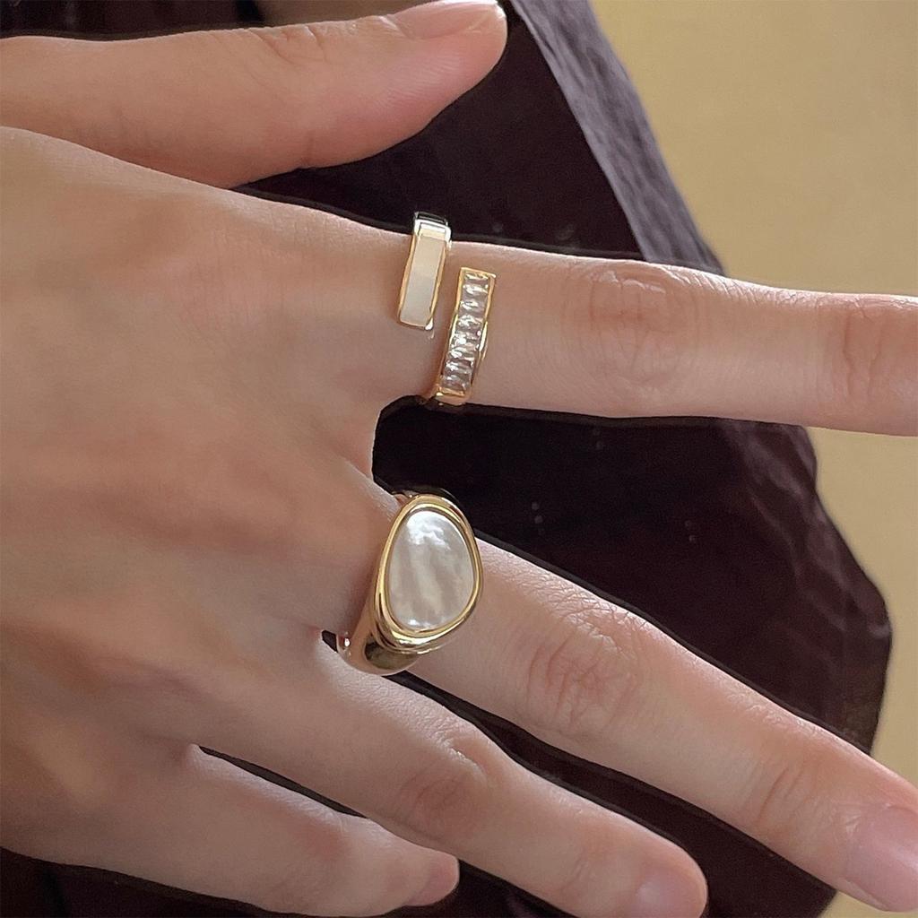 Simple Designs Alloy Rings Portable Jewelry Accessory for Trendy Adults Embracing Stylish and Modern Look Styles