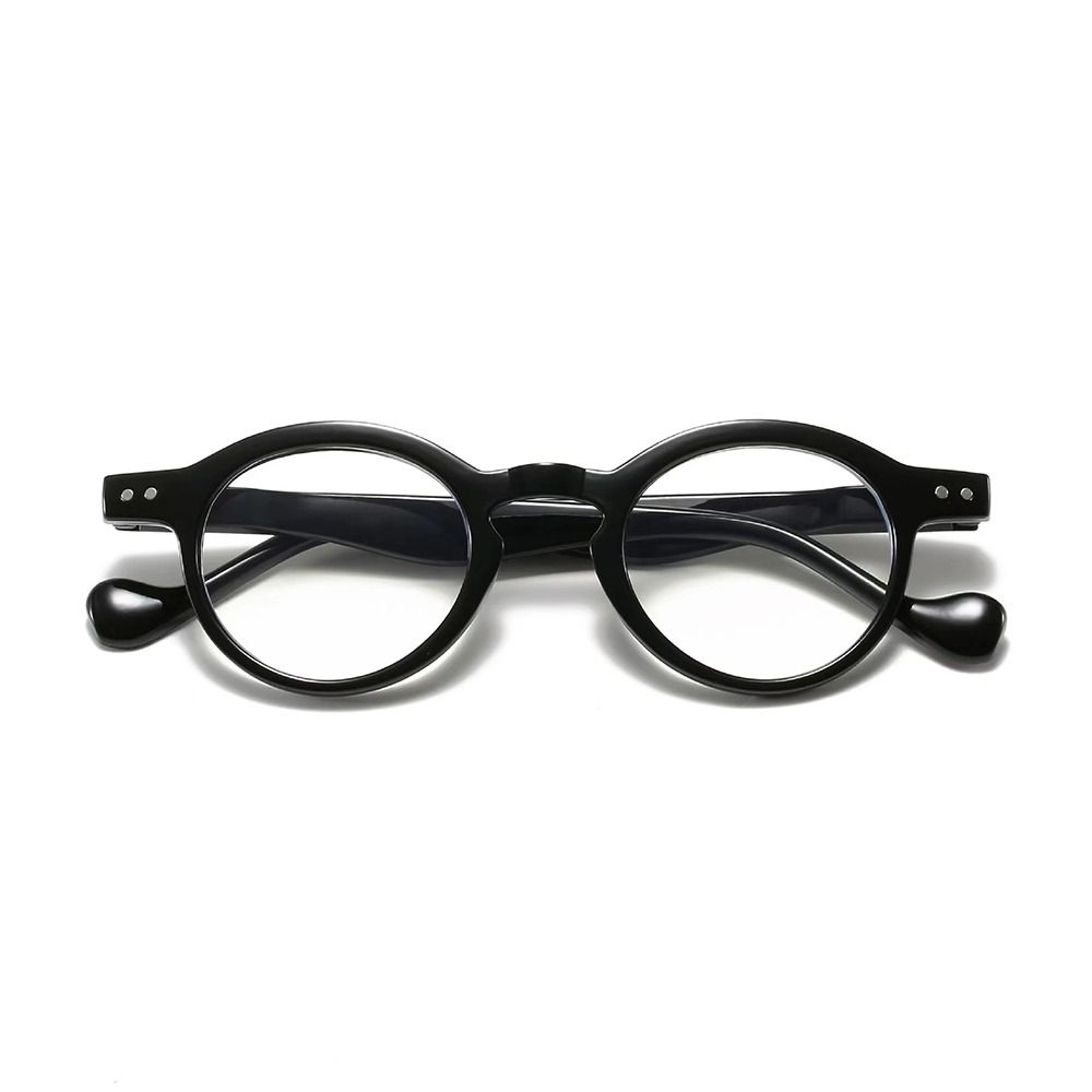 PC Round Eyeglasses Ultralight Hyperopia Glasses Elegant Presbyopic Eyewear  Men Women