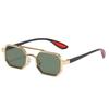 Vintage Square Sunglasses for Men Women Steampunk Retro Punk Style Fashion Glasses Shades Gafas De Sol