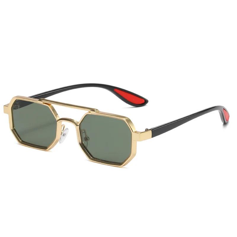 Vintage Square Sunglasses for Men Women Steampunk Retro Punk Style Fashion Glasses Shades Gafas De Sol