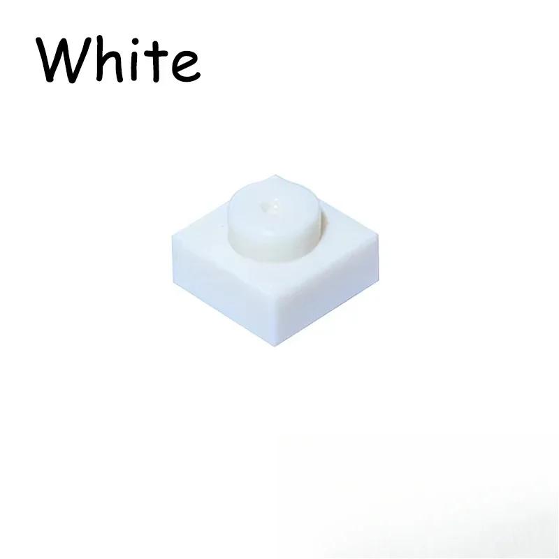 3024 1x1 Dot 1*1 Thin Plate MOC Assemble Particles DO IT YOURSELF 250/500PCS Construction Bricks Figures Blocks Learning Creativity Toy