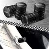 4pcs Car Metal John Cooper Works Logo Wheel Tire Valve Stem Cap Dust Rim Covers For Mini Cooper S R50 R56 F55 F56 F60 Countryman ASZ40