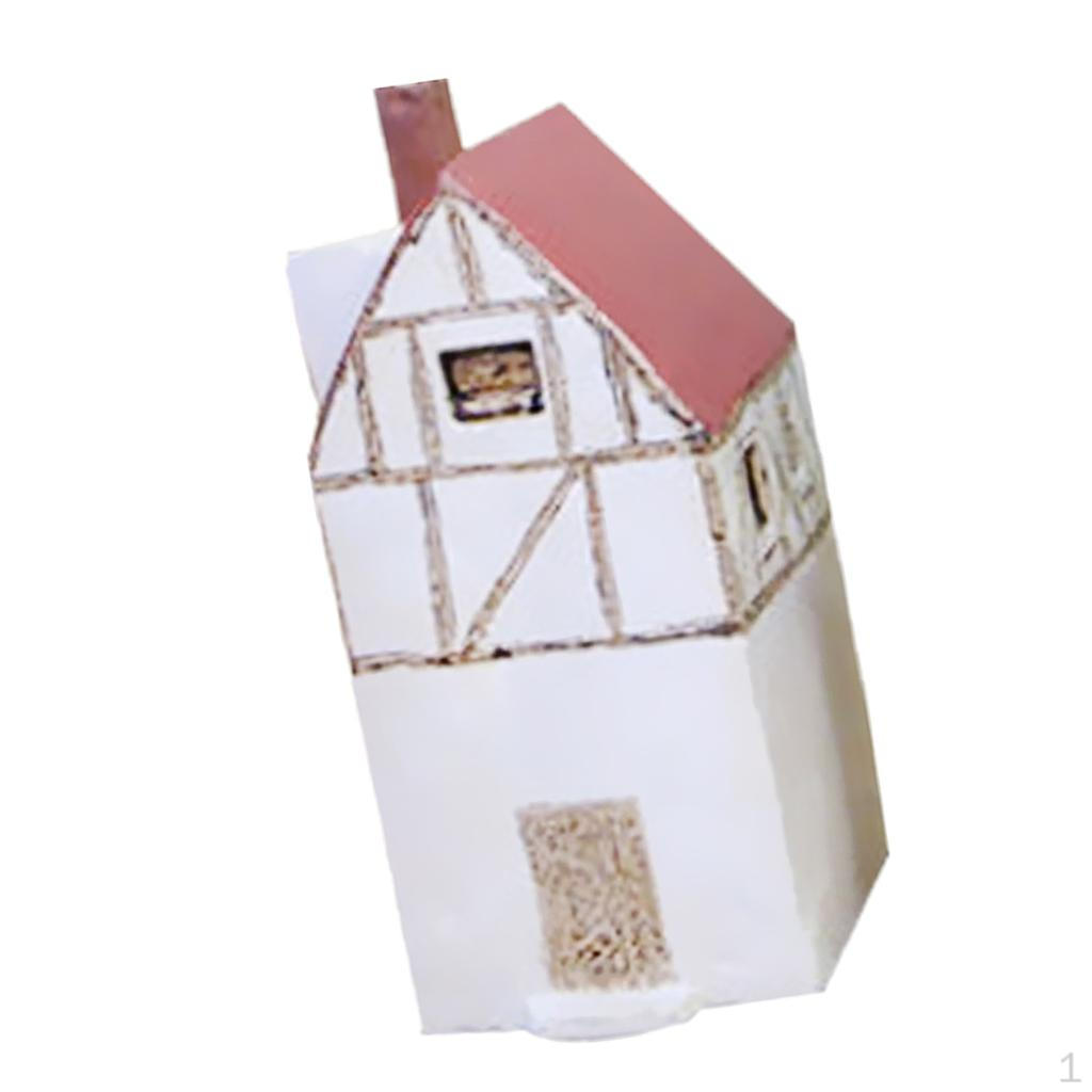 

Church Figures Decoration Figure Statues Model Home Decor 40x32x62mm
