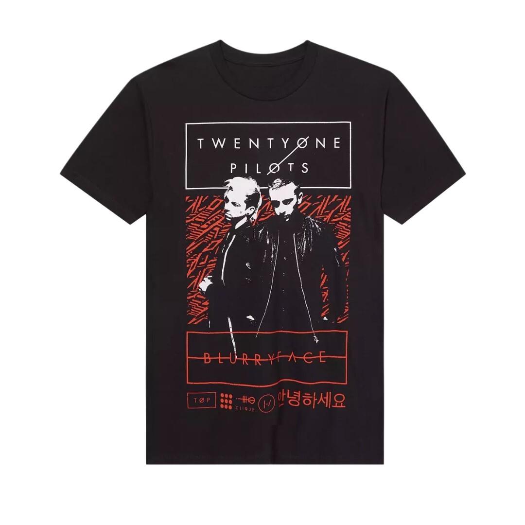 Twenty One Pilots Blurryface Duo Portrait T-shirt XXL